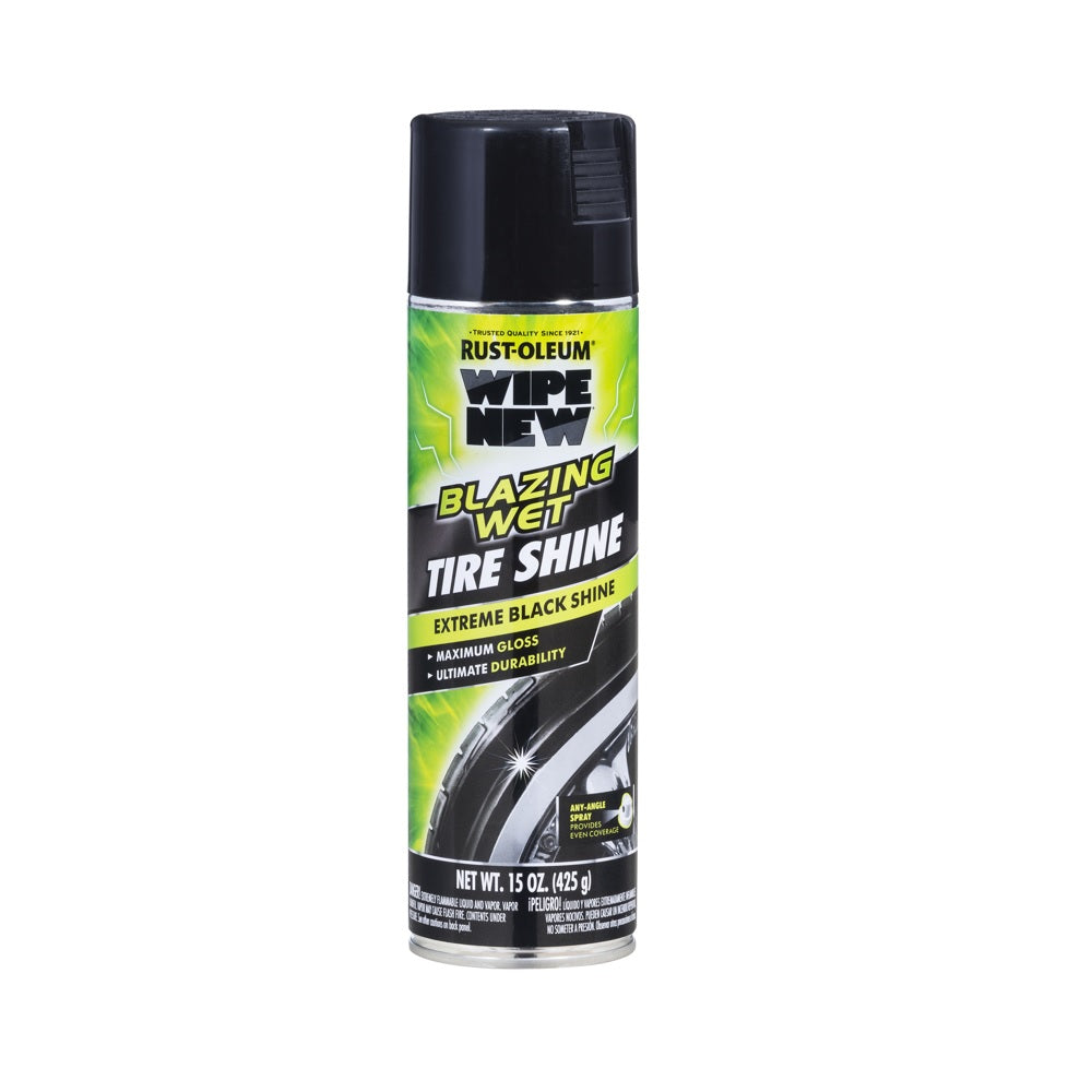 Rust-Oleum 365324 Wipe New As Seen on TV Tire Shine, 15 Oz