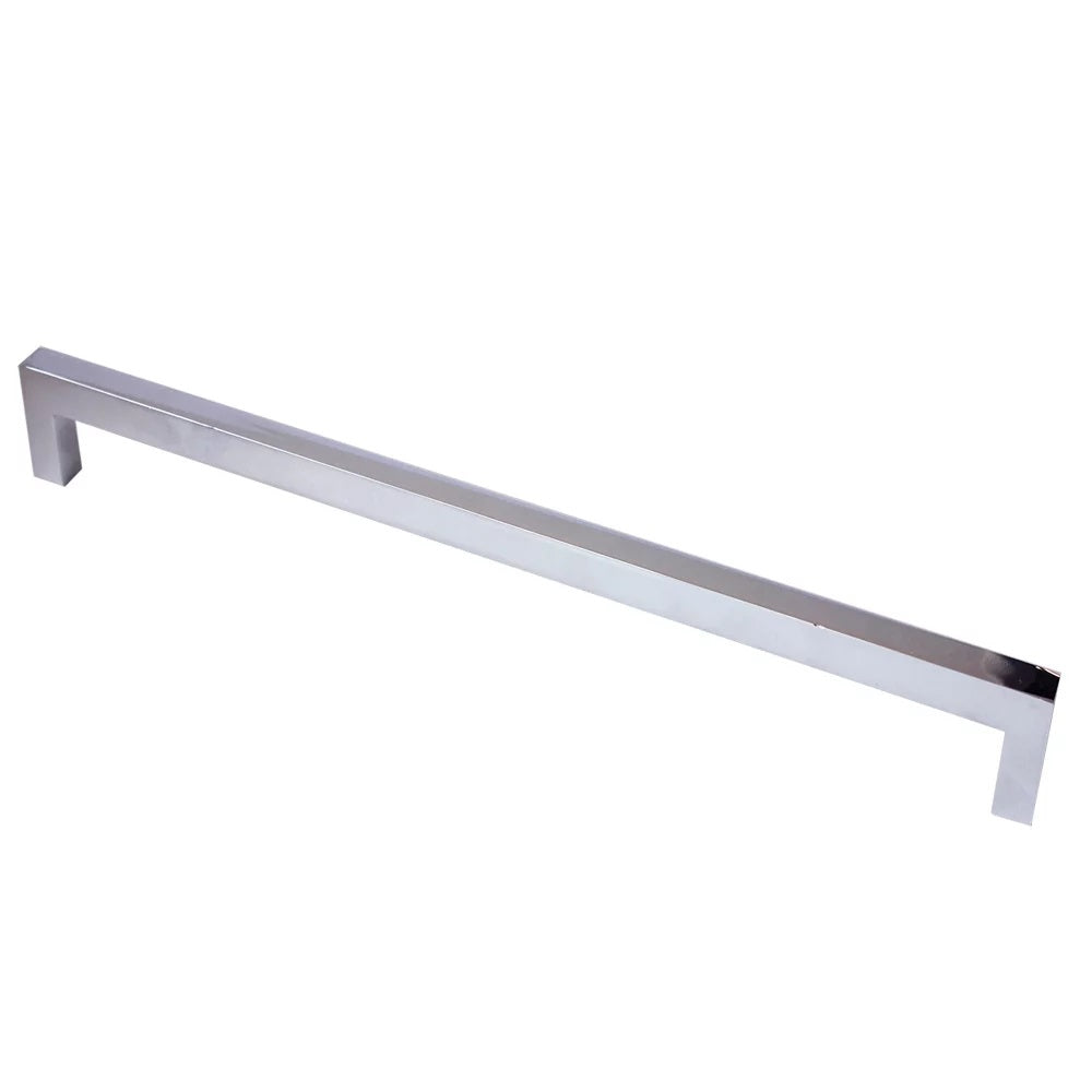 Rusticware 998-13CH Modern Square Cabinet Pull, 13", Bright Chrome