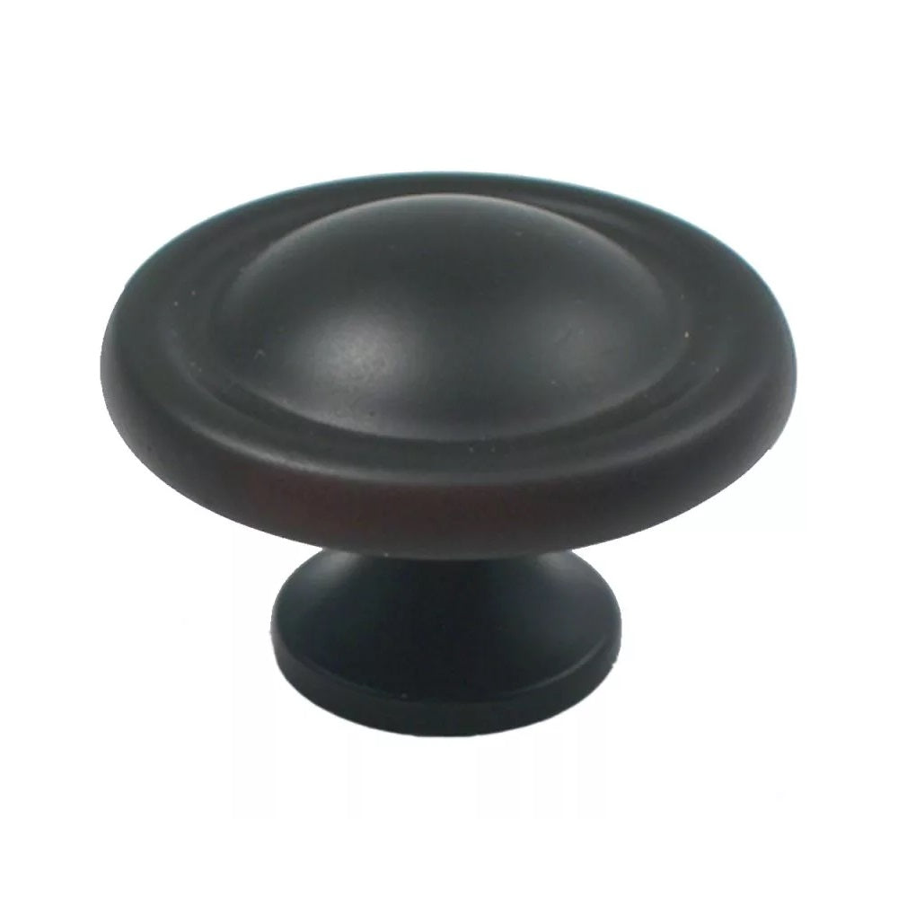 Rusticware 915ORB Flat Mushroom Cabinet Knob, Oil Rubbed Bronze