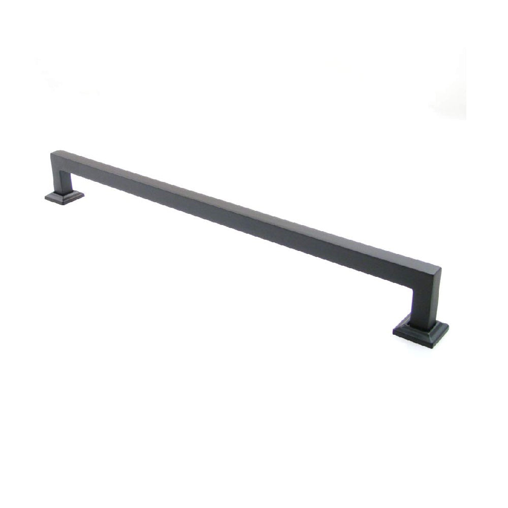 Rusticware 997ORB Modern Square Cabinet Pull, 9", Oil Rubbed Bronze