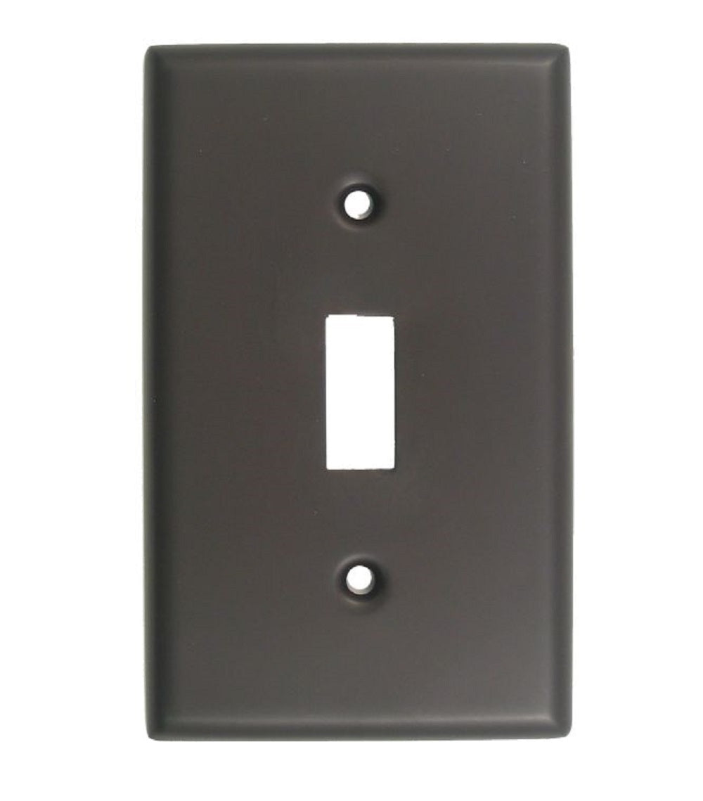 Rusticware 782ORB Single Toggle Switch Plate, Oil Rubbed Bronze