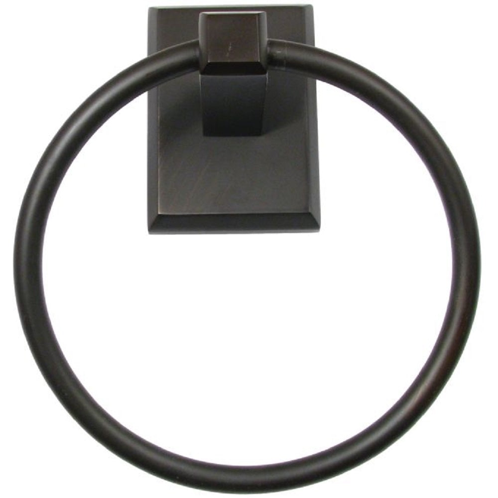 Rusticware 8786ORB Utica Towel Ring, Oil Rubbed Bronze