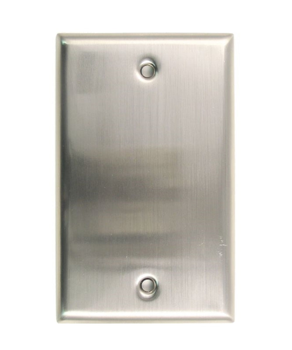 Rusticware 780SN Single Blank Switch Plate, Satin Nickel