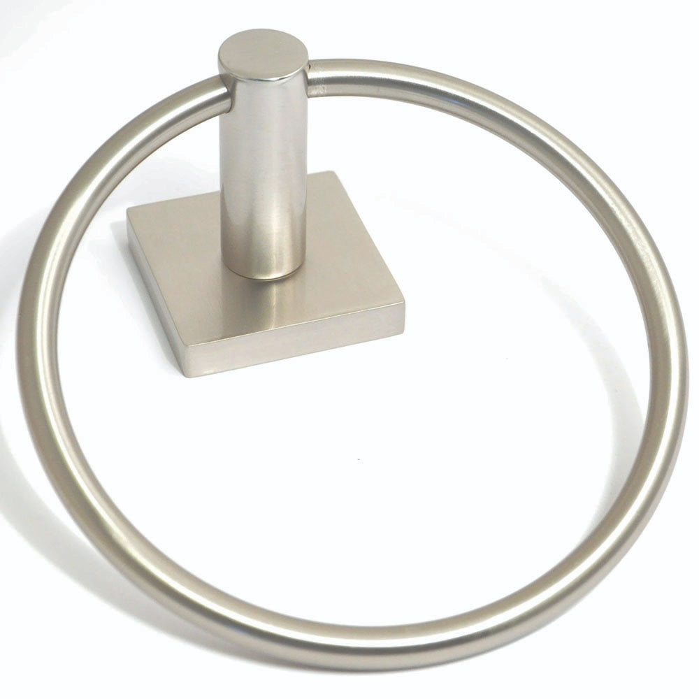 Rusticware 8986SN Urban Towel Ring, Satin Nickel