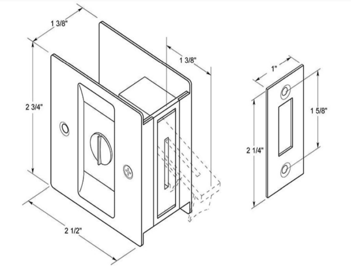 buy pocket door hardware at cheap rate in bulk. wholesale & retail building hardware equipments store. home décor ideas, maintenance, repair replacement parts