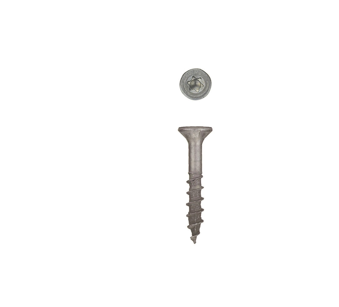 SPAX 4191670600404 Star Flat Head Multi-Purpose Screws, #14 x 1-1/2 in