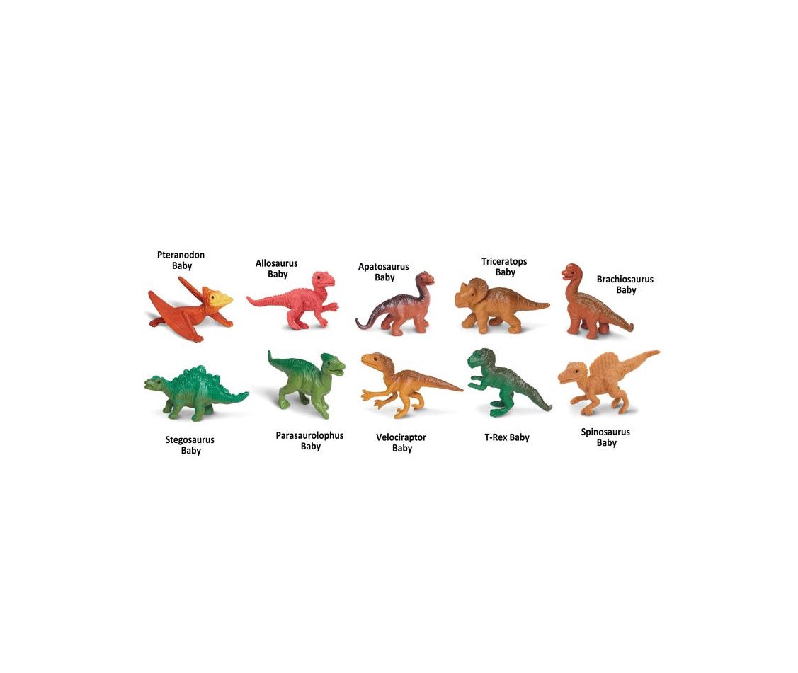 Safari Ltd 680104 Toob Dino Babies Toy, Plastic