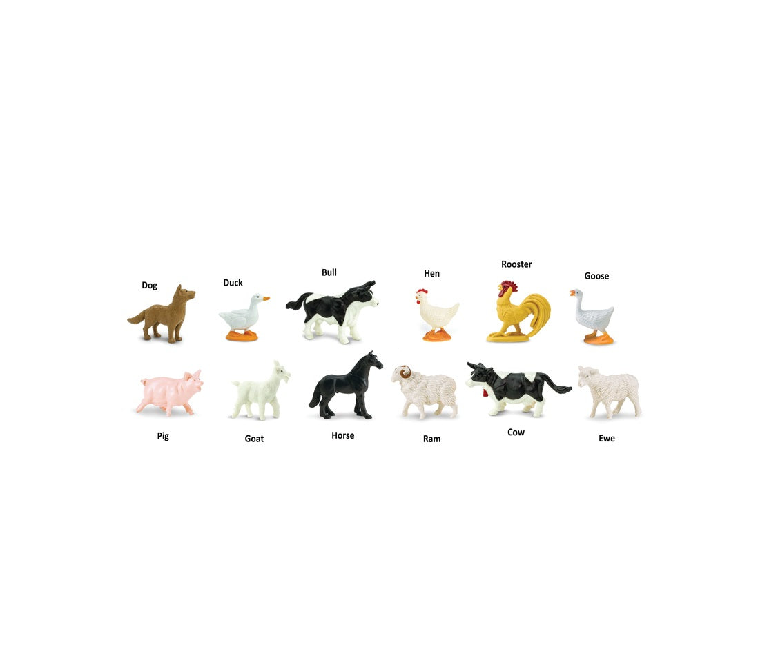 Safari Ltd 695204 Toobs Farm Toys, Plastic