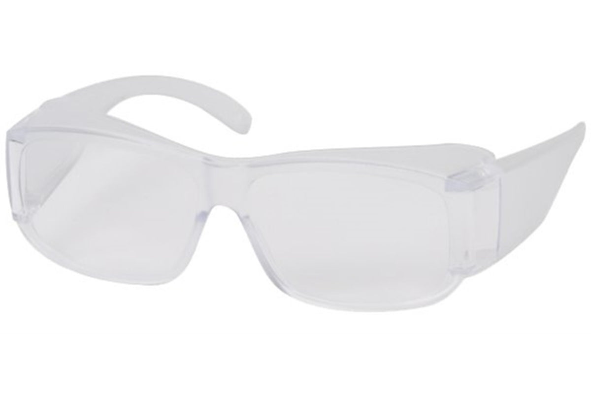 Safety Works 10110423 Over-the-Glass Safety Glasses, Clear