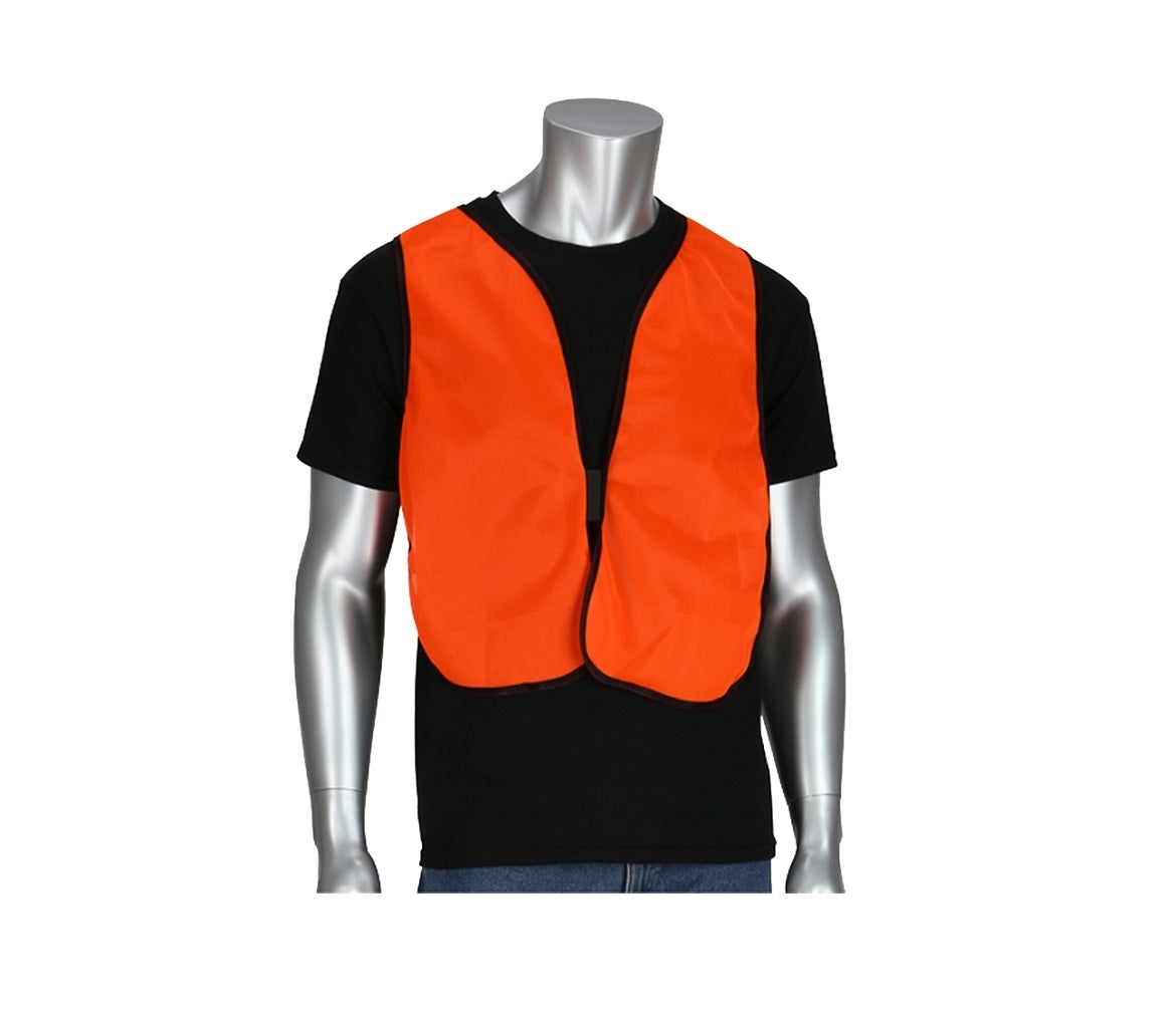 Safety Works SW46103-O Reflective Safety Vest, One Size, Orange