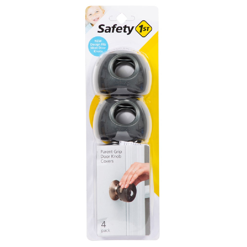 Safety 1st HS325 Door Knob Covers, Plastic, Charcoal
