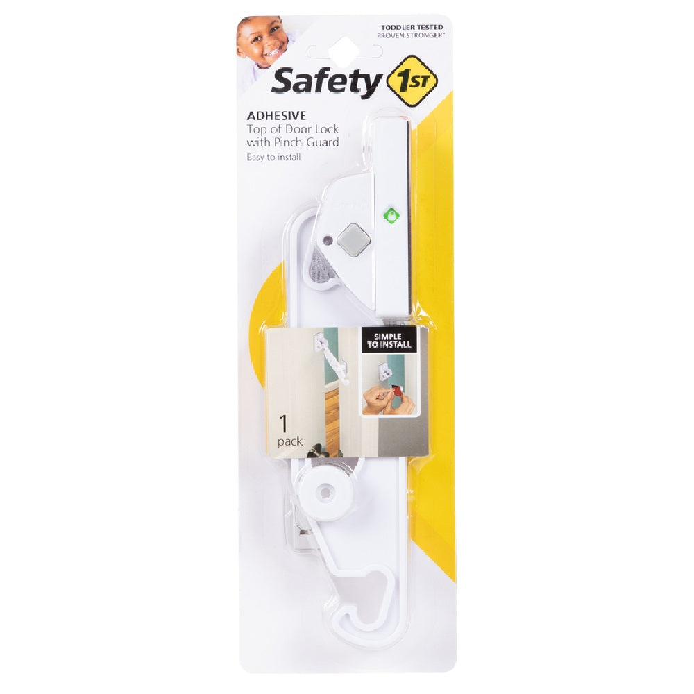 Safety 1st HS311 Top Door Lock, Plastic Adhesive, White
