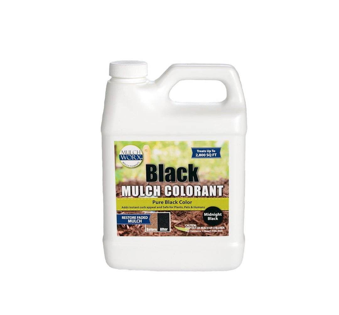 Sanco 60009 Mulch Worx, Liquid, Black, 1 Quart