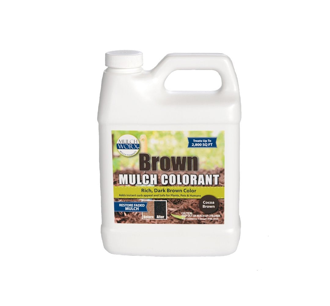 Sanco 60010 Mulch Worx, Liquid, Brown, 1 Quart