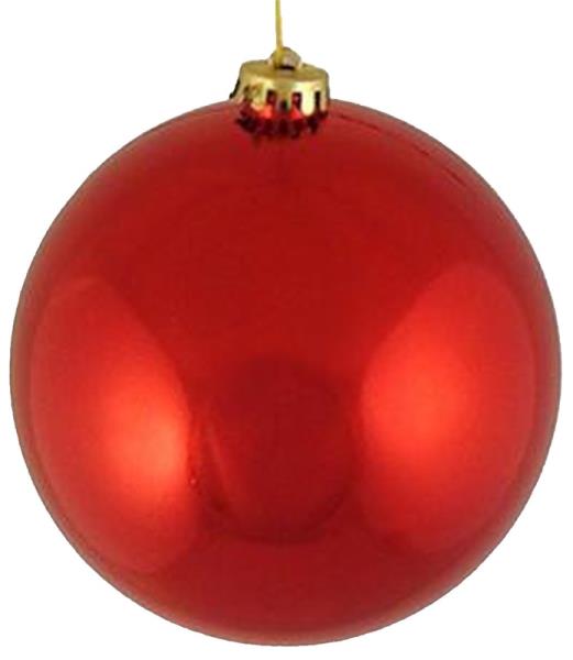 Santas Forest 99201 Christmas Ball Ornament, Assorted Color, 150 MM