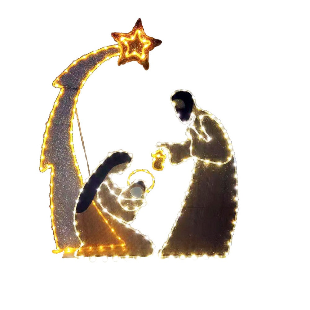 Santas Forest 62535 Christmas 2D Nativity Light
