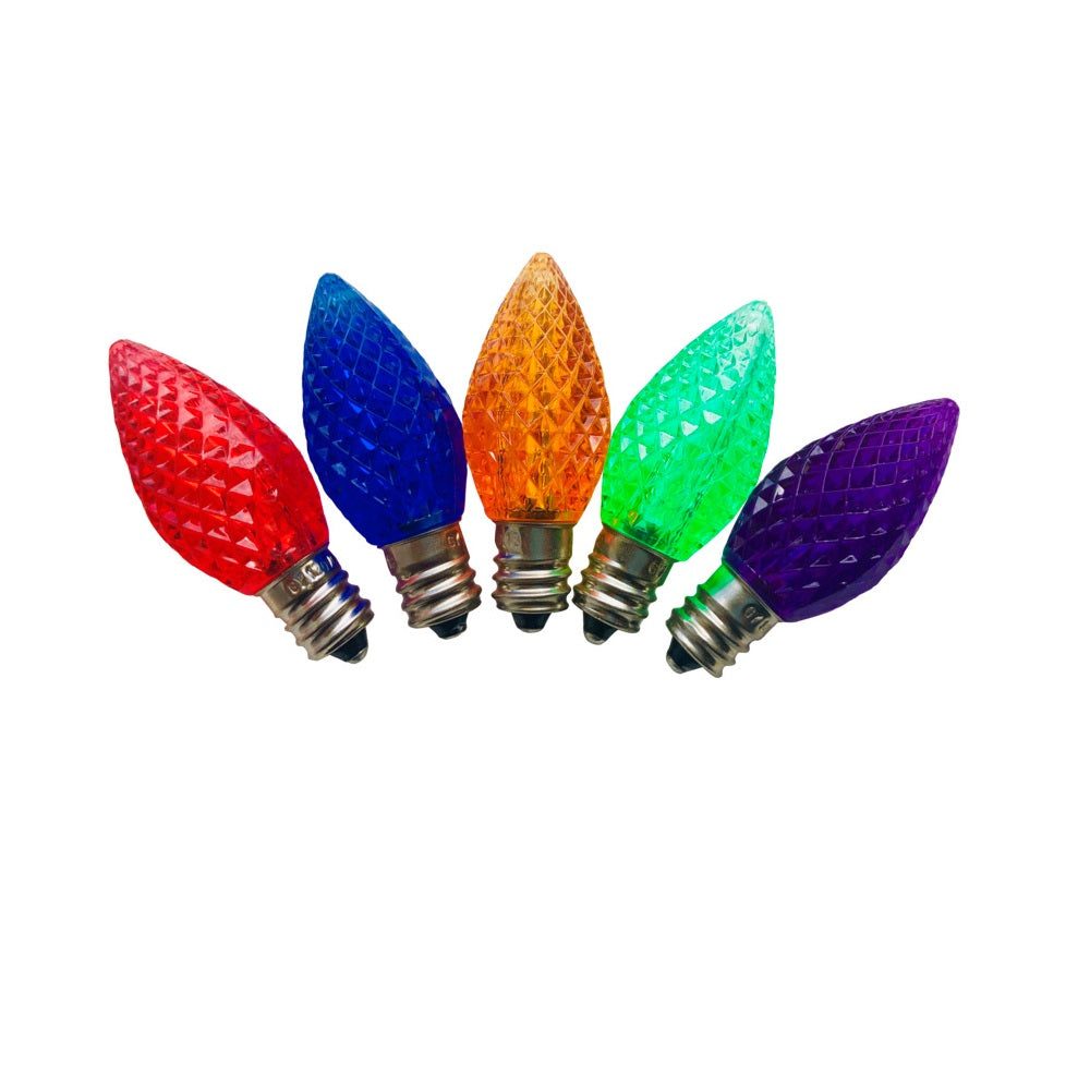 Santas Forest 24770 Christmas LED C7 Light Bulb, 120 Volt