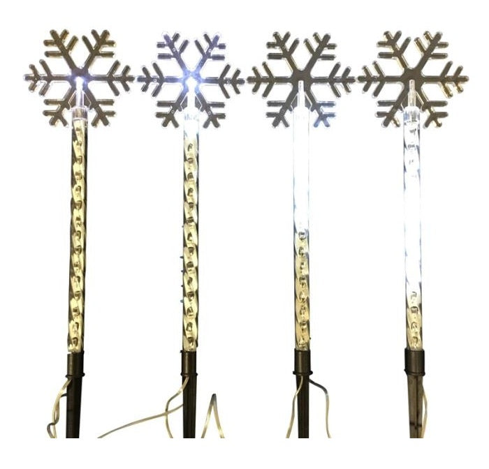 Santas Forest 29203 Christmas LED Snowflake Stake, 18-1/2" H