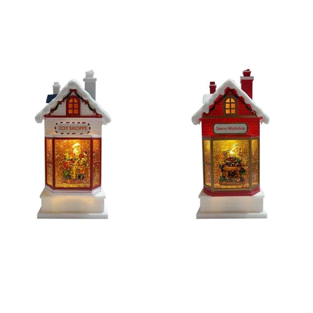 Santas Forest 21507 Christmas Santas Workshop & Toy Shop, 11 Inch