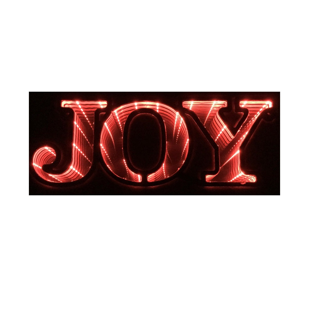 Santas Forest 62505 Cristmas Lit Joy Sign Mirror