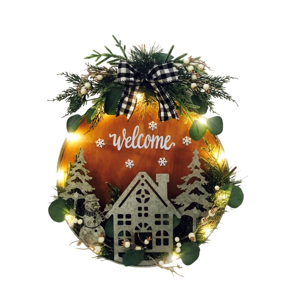 Santas Forest 22509 Die Cut Christmas Wall Silhoette, 16 Inch