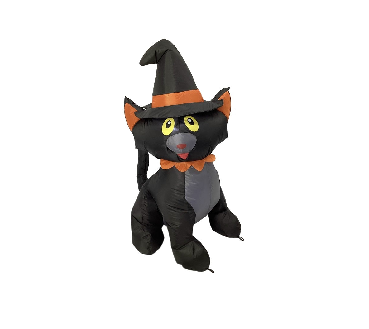 Santas Forest 90847 Inflatable Halloween Cat, Black/White, 4 Ft