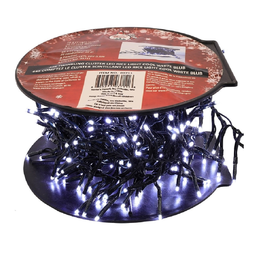 Santas Forest 03711 LED Twinkling Lights, Plastic/Cooper Wire