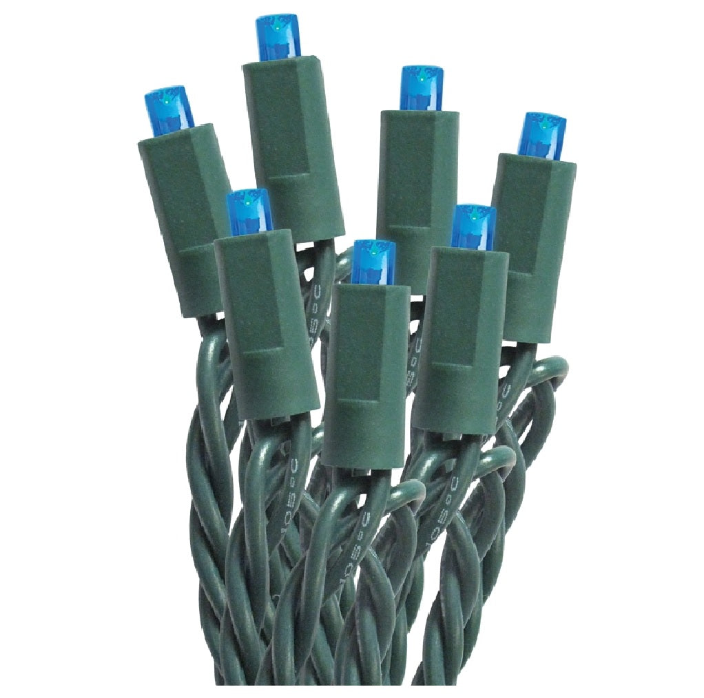 Santas Forest 27354 Micro Mini String Lights, Blue
