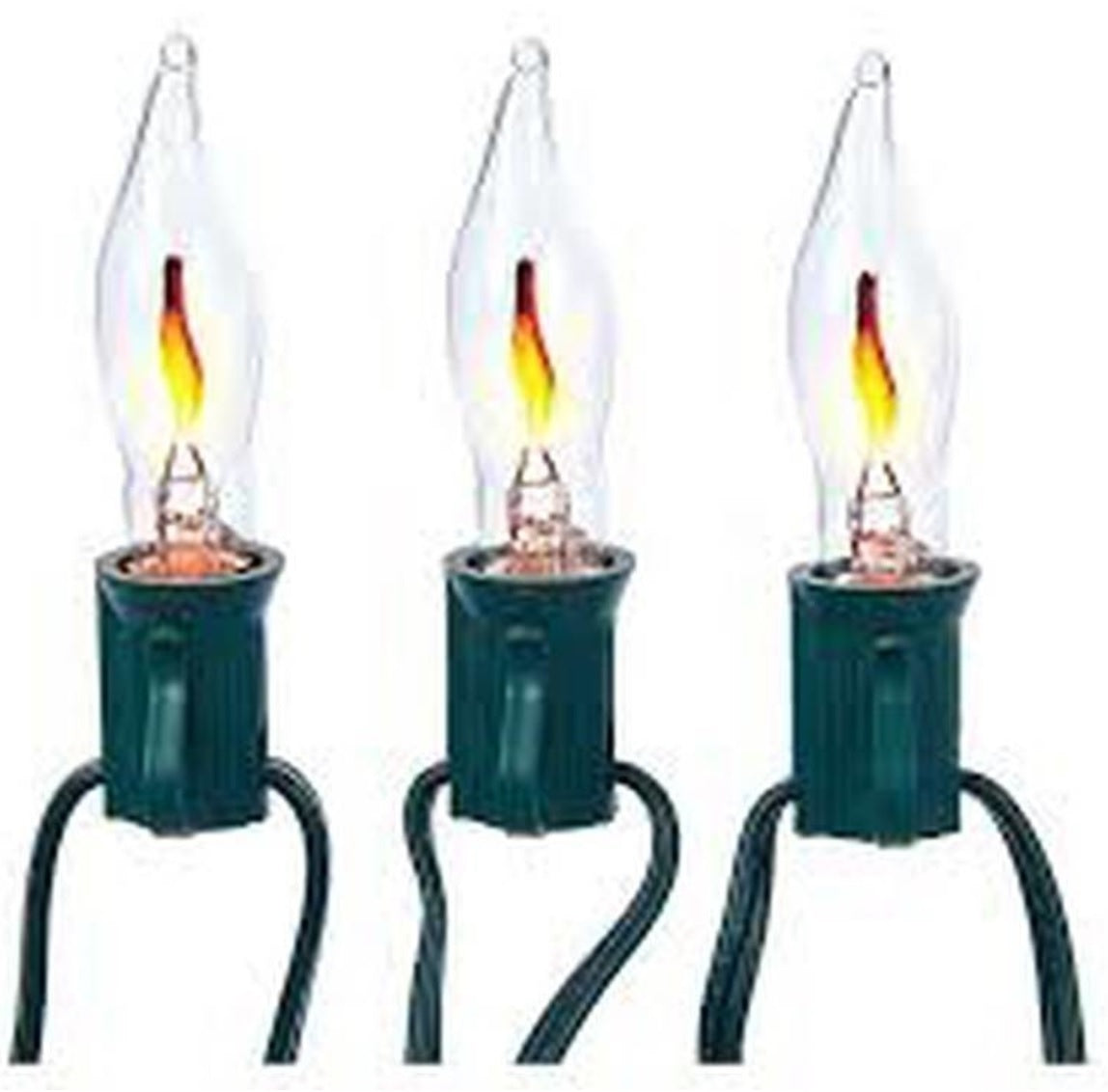 Santas Forest 16311 Replacement Christmas Bulbs, Clear