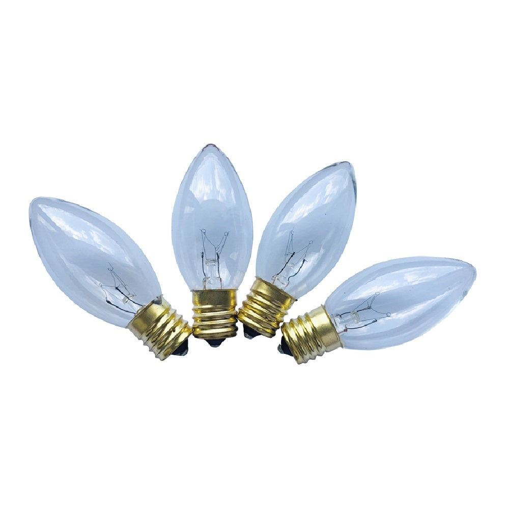 Santas Forest 16591 Replacement Christmas Bulb, Clear