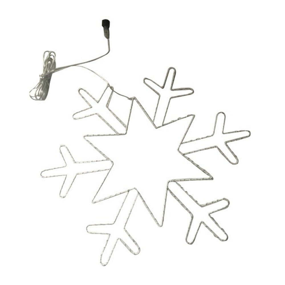 Santas Forest 48406 Snowflakes With Battery 3D Micro LED Lights