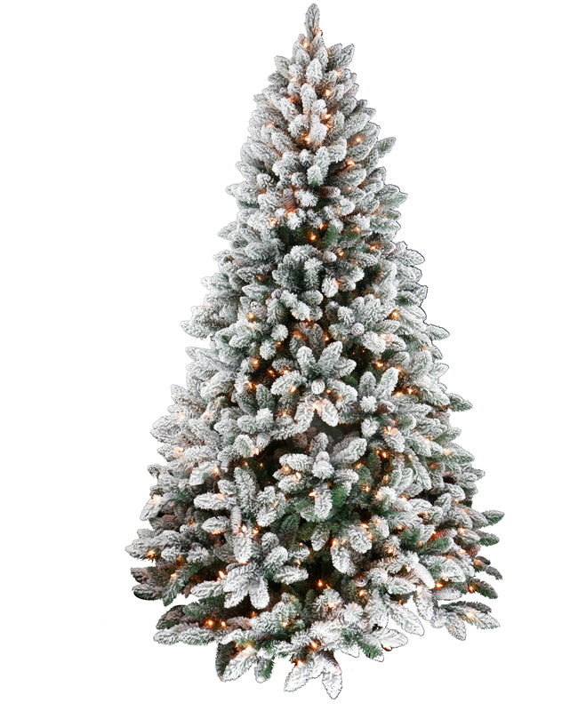 Santas Forest 63746 Christmas Pre-Lit Christmas Tree, Clear, 4-1/2'