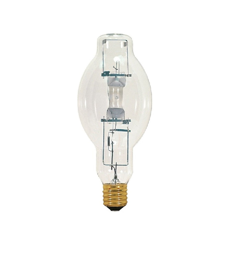 Satco S5845 Metal Halide BT37 HID Bulb, Clear