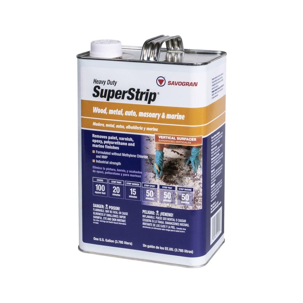 Savogran 01263 Heavy Duty SuperStrip Paint/Varnish Remover, 1 Gallon