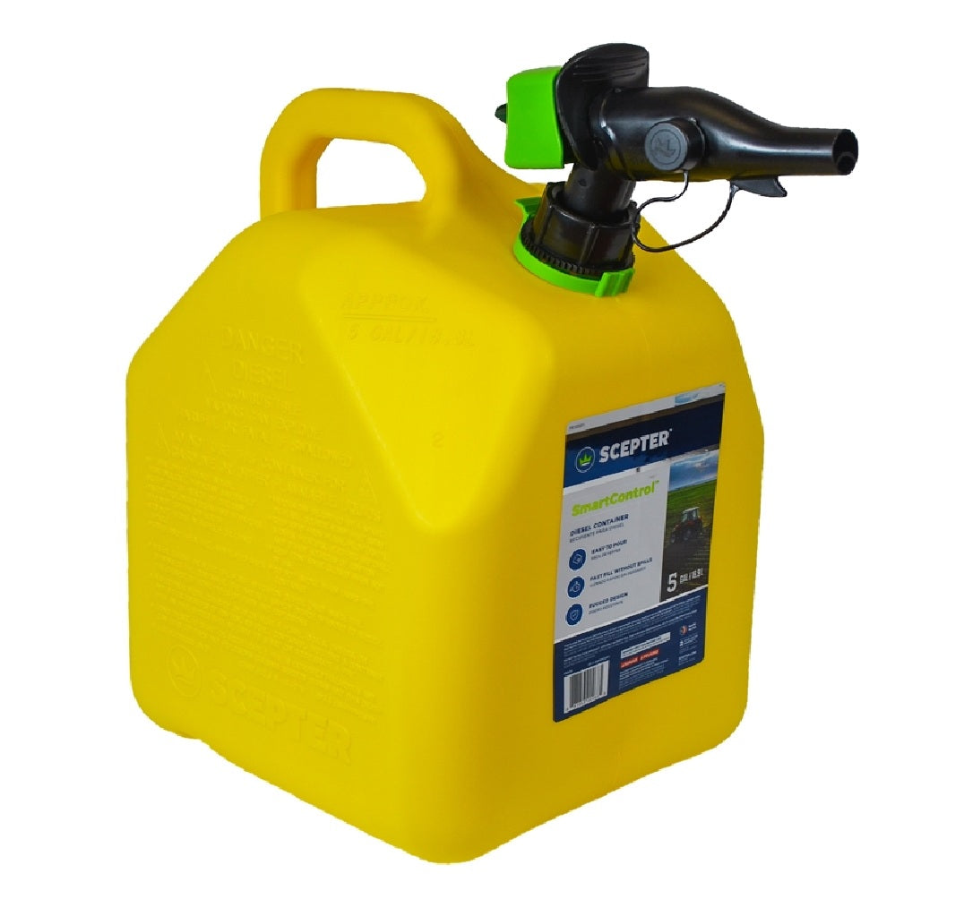 Scepter FR1D501 Diesel Can, Yellow, 5 Gallon