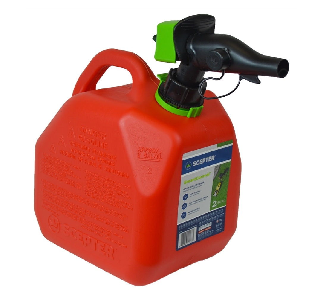 Scepter FR1G201 Gas Can, Red, 2 Gallon