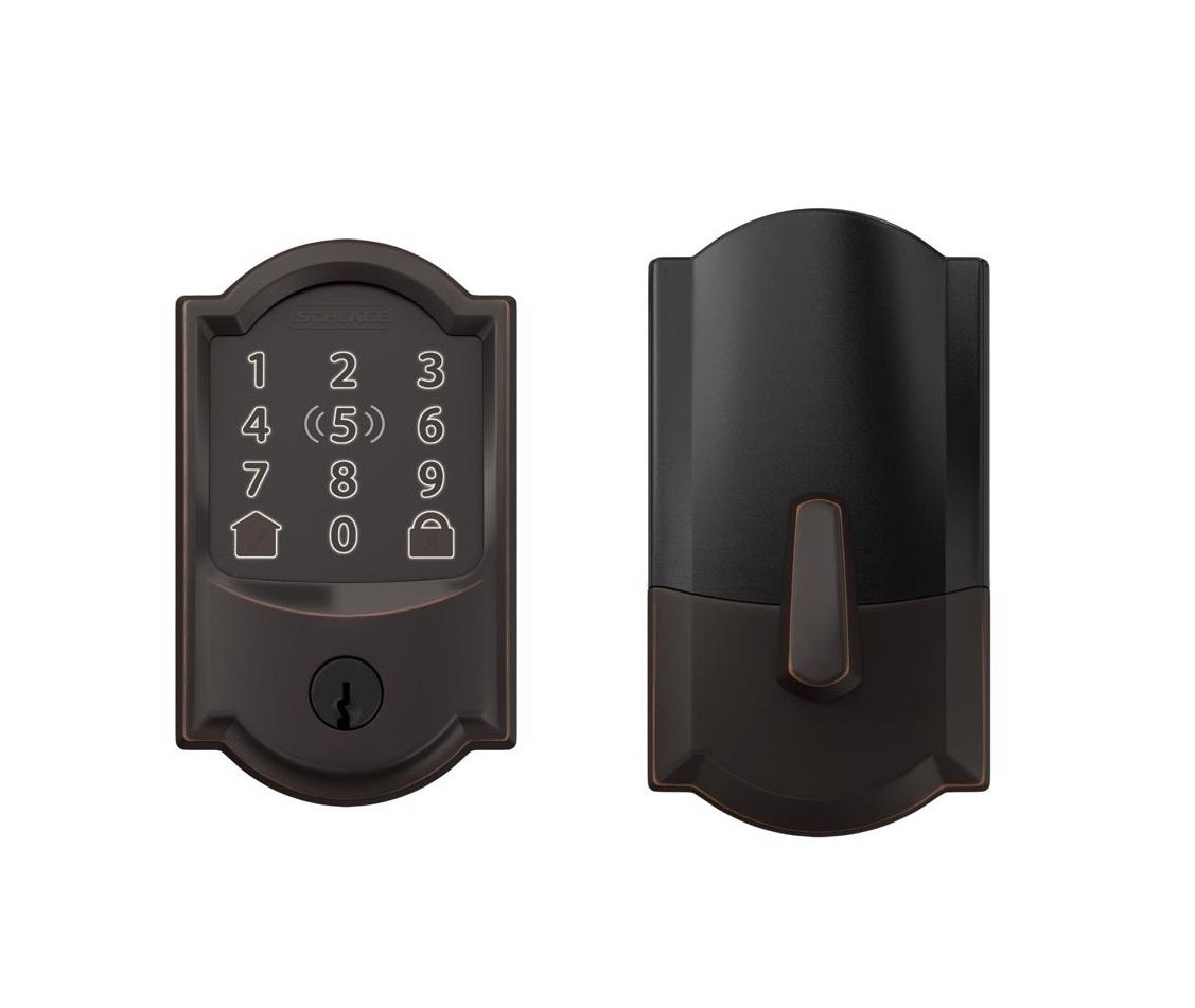 Schlage BE499WBVCAM716 Encode Plus WiFi Deadbolt with Camelot Trim