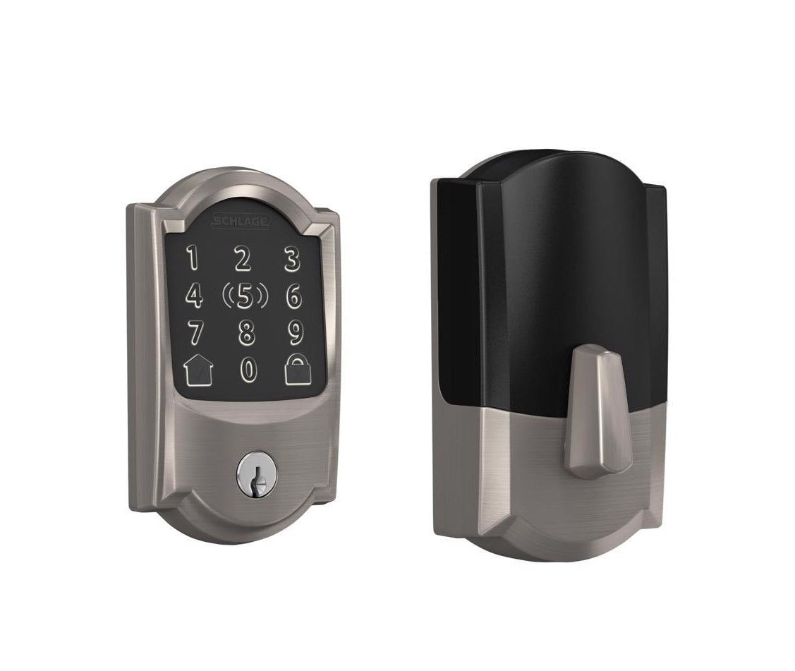 Schlage BE499WBVCAM619 Encode Plus WiFi Deadbolt with Camelot Trim