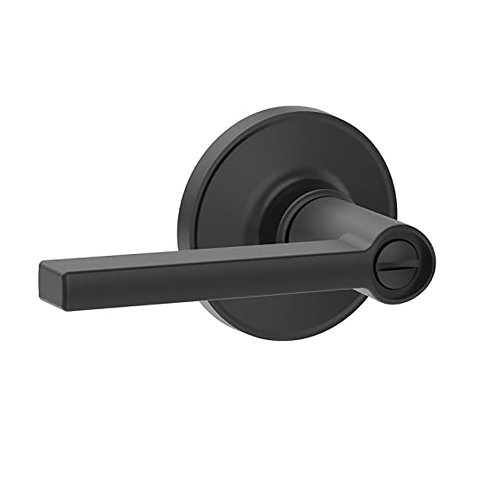 Schlage J40SOL/SQR622 J Dexter Series Privacy Door Lever, Matte Black