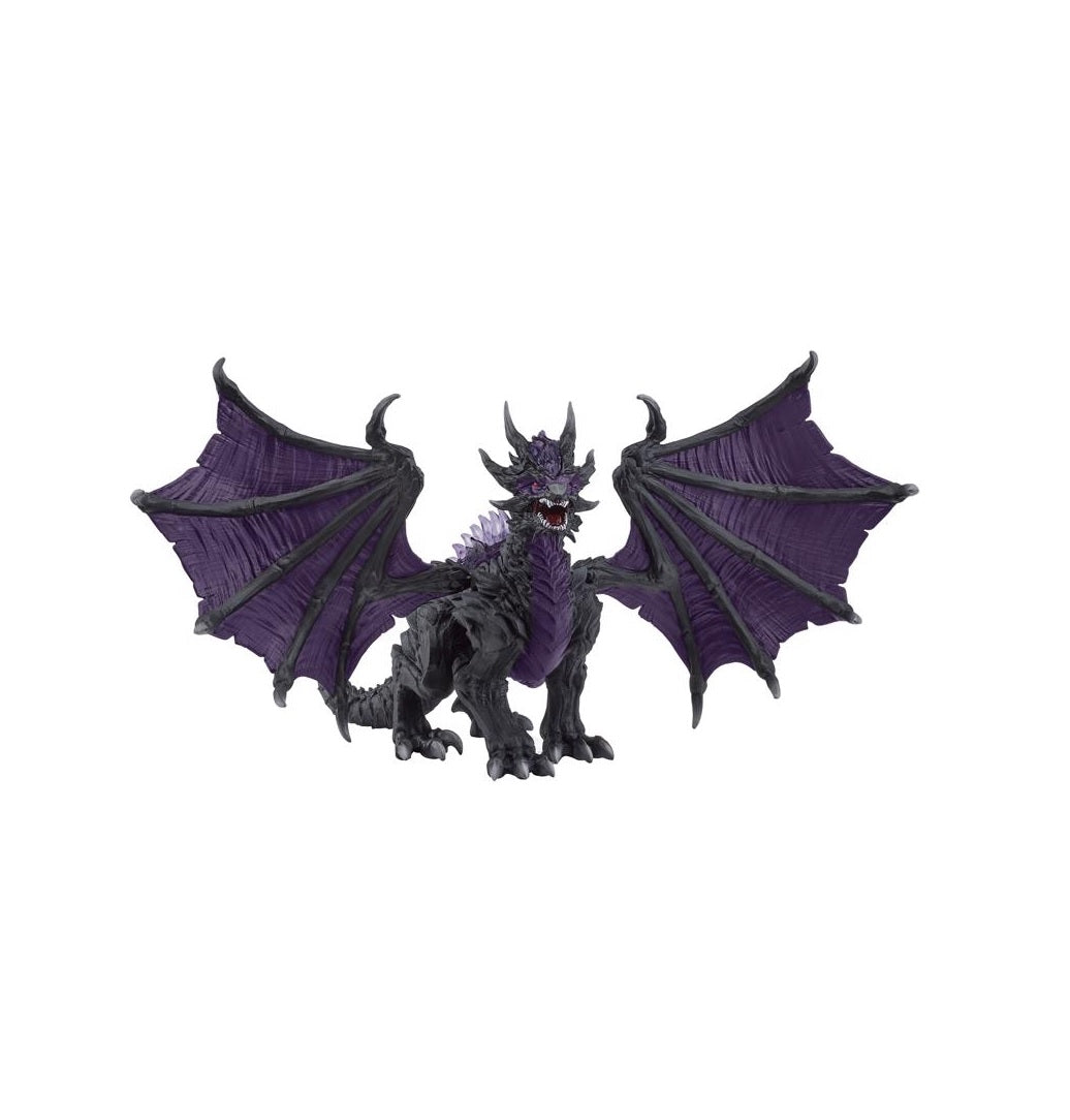 Schleich 70152 Eldrador Shadow Dragon Figurine, Black/Purple