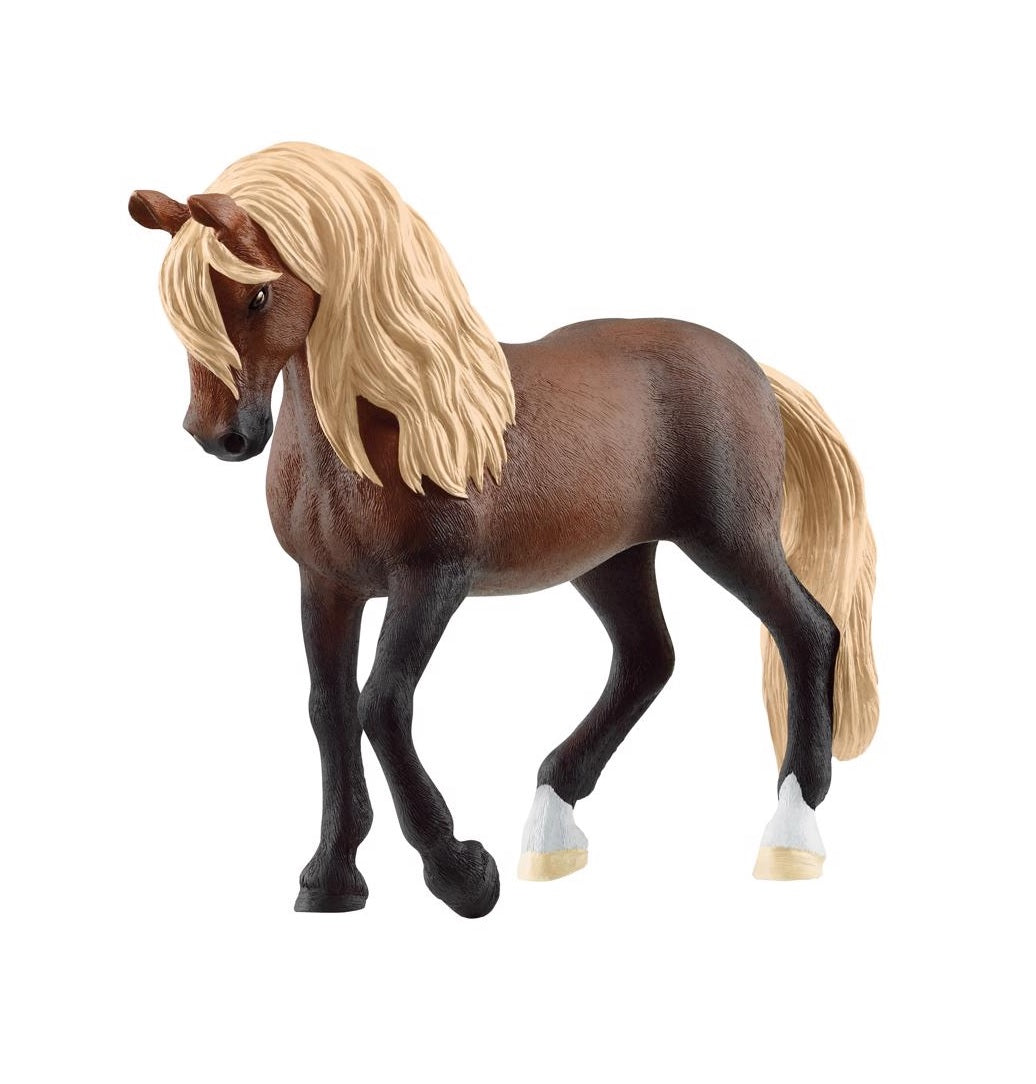 Schleich 13952 Paso Peruano Stallion Horse Figurine, Brown