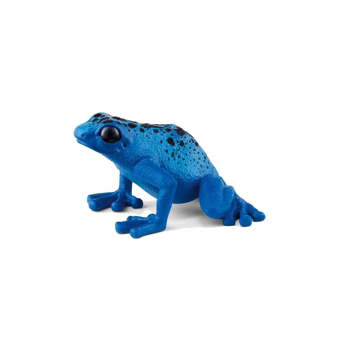 Schleich 14864 Poison Dart Frog Toy, Blue, Ages 3+