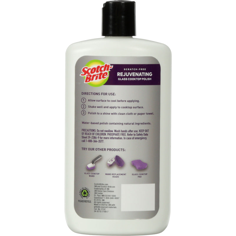 Scotch-Brite 952-CT Glass Cooktop Cleaner, 12 Oz