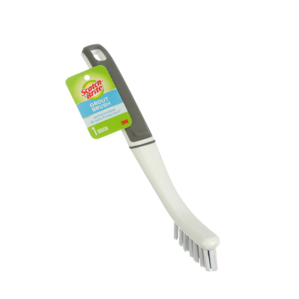 Scotch-Brite 511P-6 Grout Brush, Gray/White, Plastic