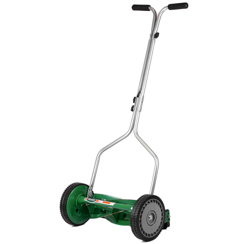 Scotts 304-14S 5-Blade Manual Walk Behind Reel Mower, 14 Inch