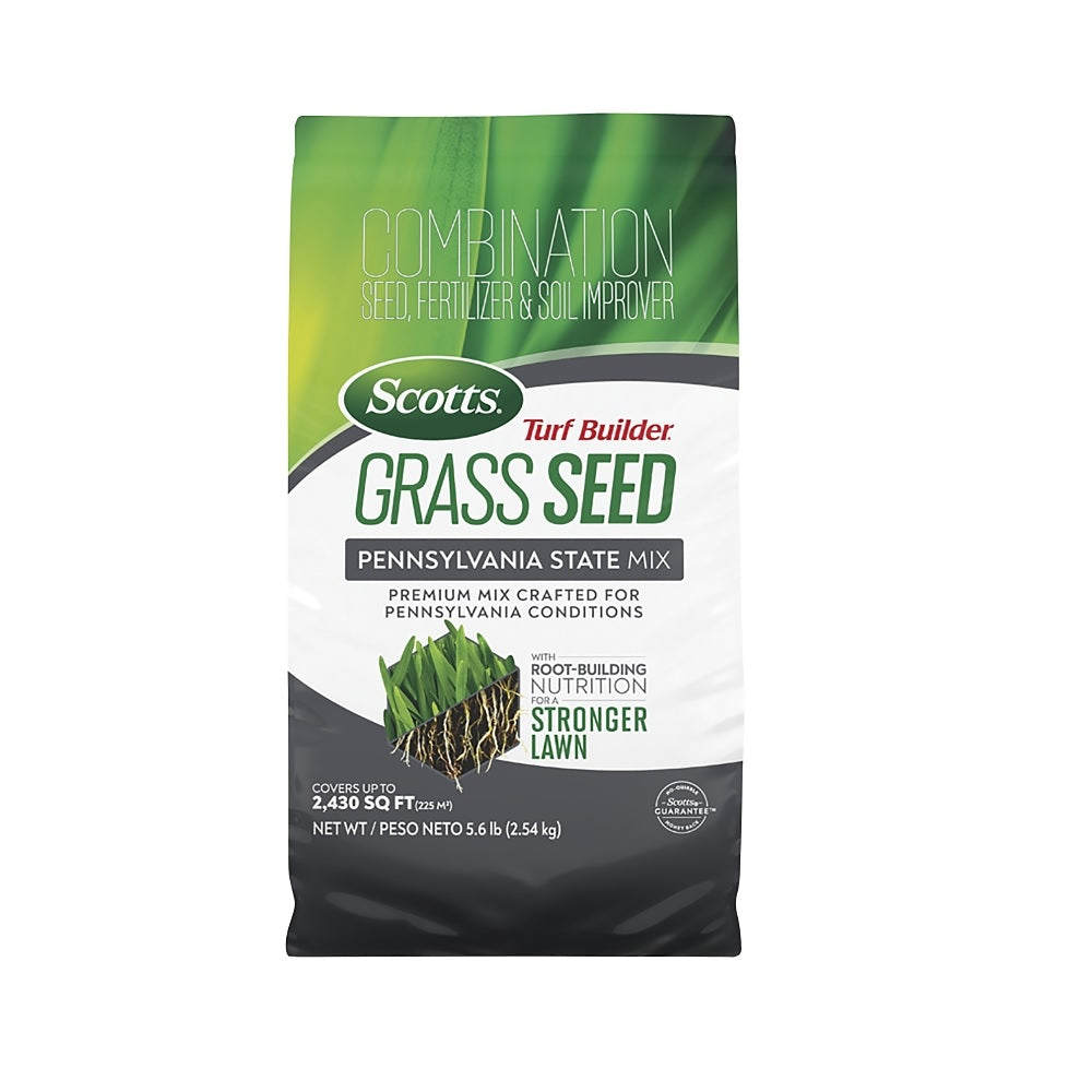 Scotts 18398 Turf Builder Pennsylvania Grass Seed, 5.6 Lbs