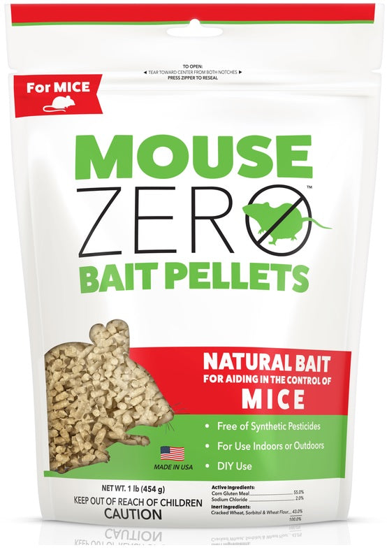 Scotts 0374104 Zero Mouse Bait Pellet, 1 Lbs