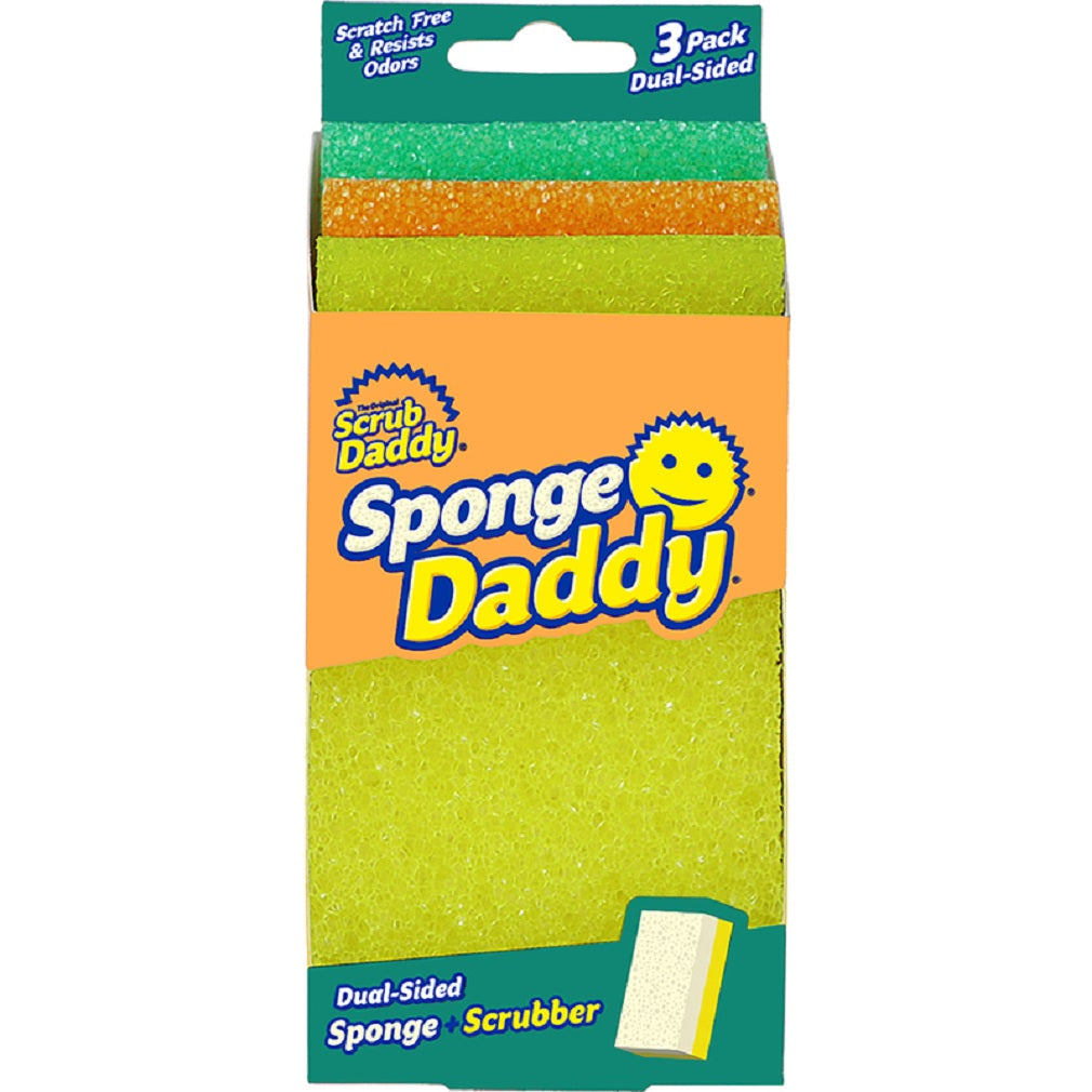 Scrub Daddy 09903008CL1EN01 Sponge Daddy Scrubber Sponge, Assorted Color