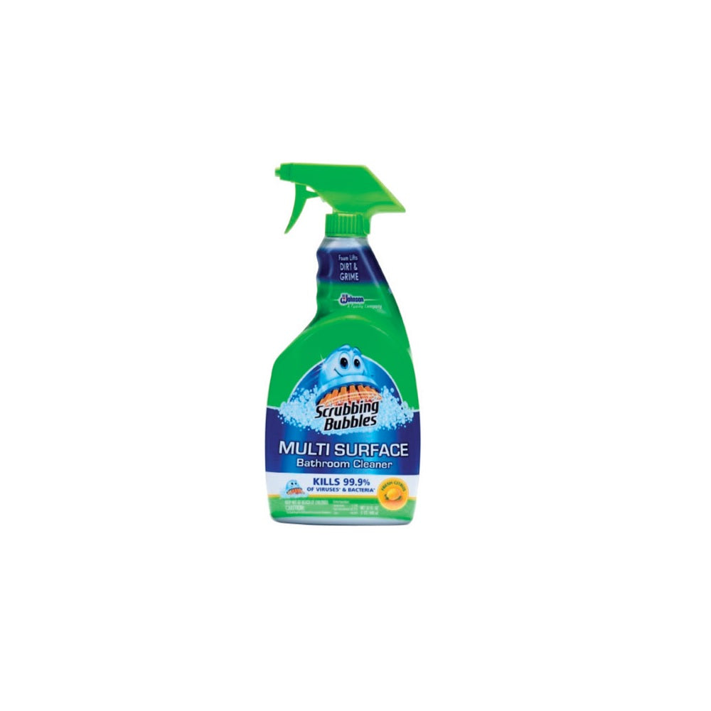 Scrubbing Bubbles 70755 Disinfectant Bathroom Cleaner, 32 Oz, Lemon