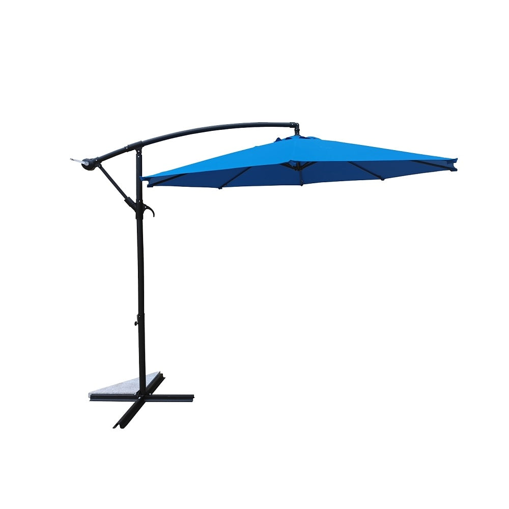 Seasonal Trends UMAC10BKOBD-34 Umbrella and Stand, 10 Feet x 10 Feet